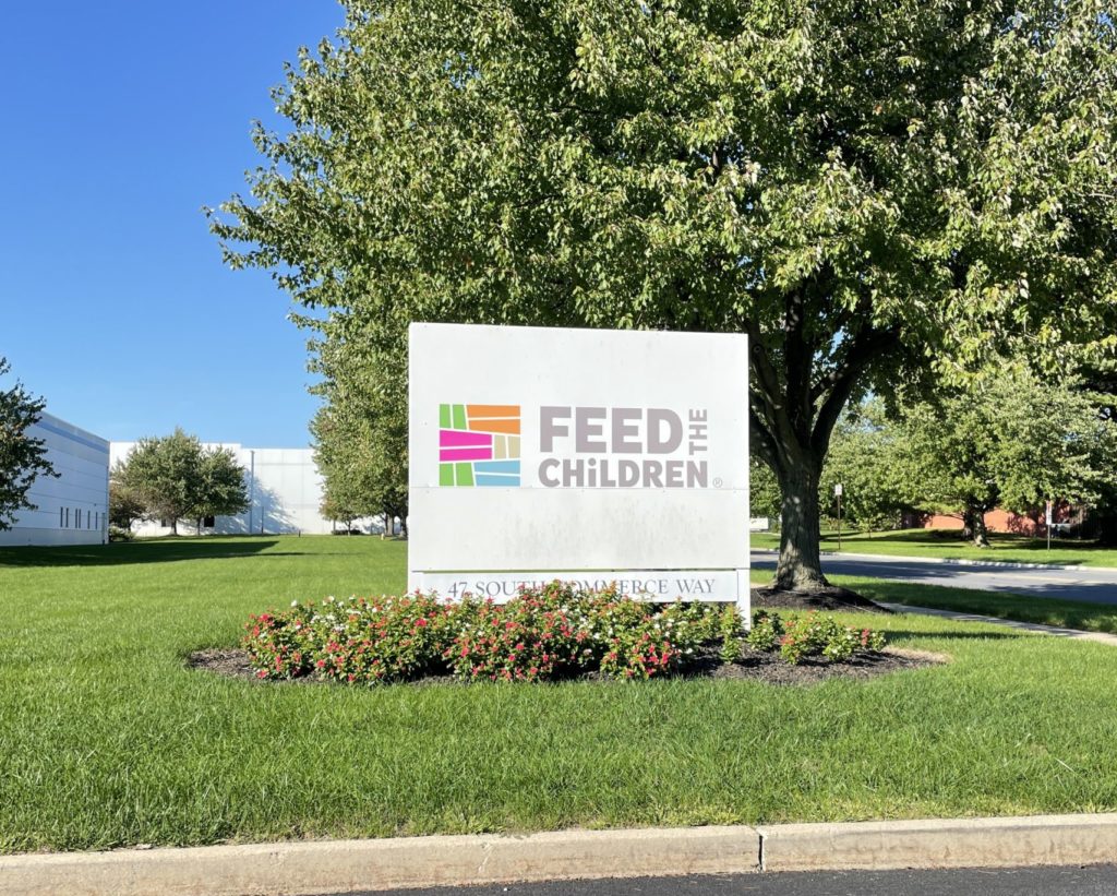 Feed the Children Outdoor Signage